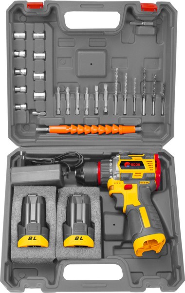 Аккумуляторная дрель-шуруповерт Edon ProAD-16BL