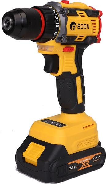 Аккумуляторная дрель-шуруповерт Edon ProAD-18BL - фото