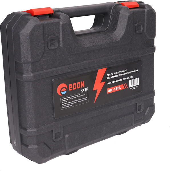 Аккумуляторная дрель-шуруповерт Edon ProAD-18BL