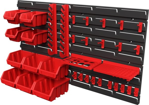 Набор лотков для метизов QBrick System Regular Fixing Wall Set 2 / Z261667PG011 - фото