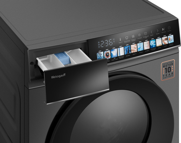 Стирально-сушильная машина Weissgauff WMD 59211 Touch Inverter Deep Grey