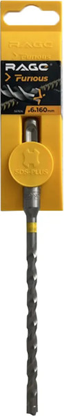 Бур Rage SDS-plus Furious 6x160мм / 567616