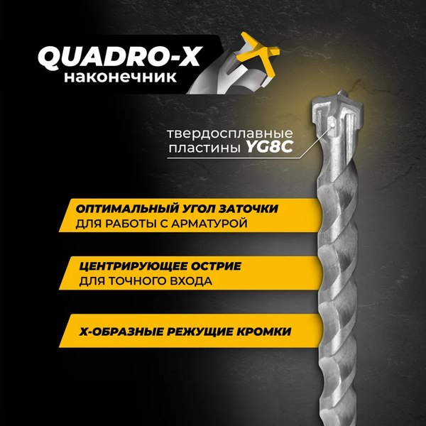 Бур Rage SDS-plus Furious 10x260мм / 567026