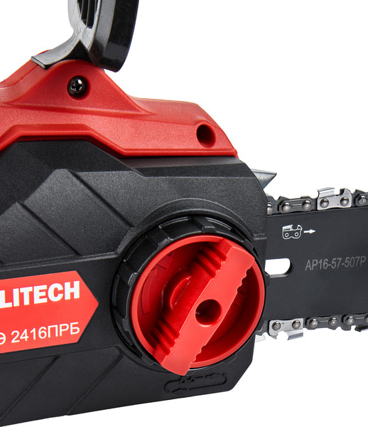 Пила цепная аккумуляторная Elitech ПЭ 2416ПРБ / 210671 (E1611.020.00)