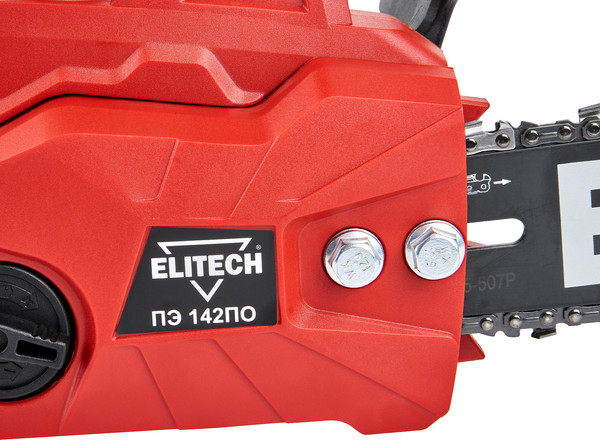 Пила цепная аккумуляторная Elitech ПЭ 142ПО / 210673 (E1611.022.00)