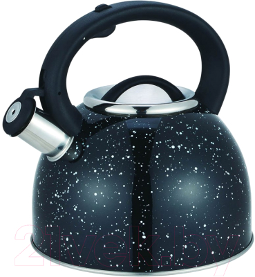Чайник со свистком Appetite LKD-3030B (черный) - фото