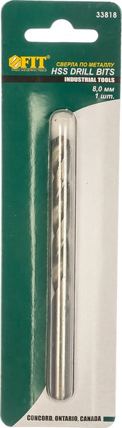 Сверло FIT HSS По металлу / 33818
