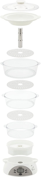 Пароварка стационарная Krona Dampfgarer 900W / КА-00008911