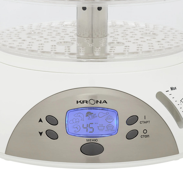 Пароварка стационарная Krona Dampfgarer 900W / КА-00008911