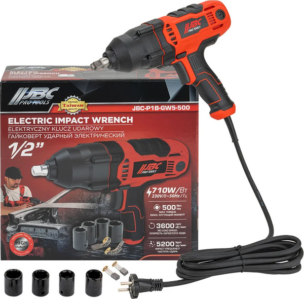 Гайковерт JBC P1B-GW5-500 (65922) - фото