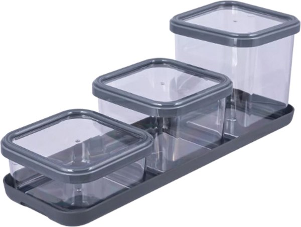 Набор емкостей для хранения Полимербыт Cubbo Scandi C26635 - фото