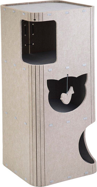 Домик-когтеточка Дарэленд Колонна / 8051беж-сер