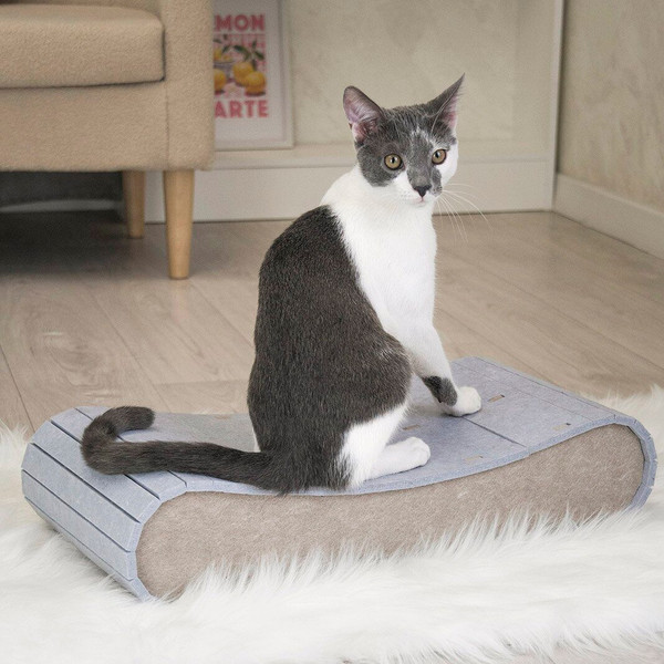 Домик-когтеточка Дарэленд Войлок / 8052сер-беж