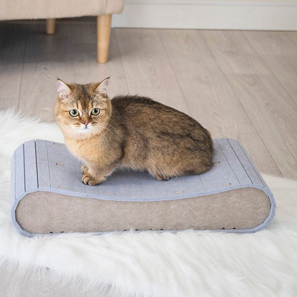 Домик-когтеточка Дарэленд Войлок / 8052сер-беж