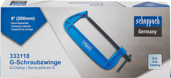 Струбцина Scheppach Sch-333118