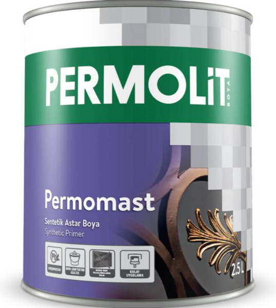 Грунтовка PERMOLIT Permomast алкидная матовая - фото