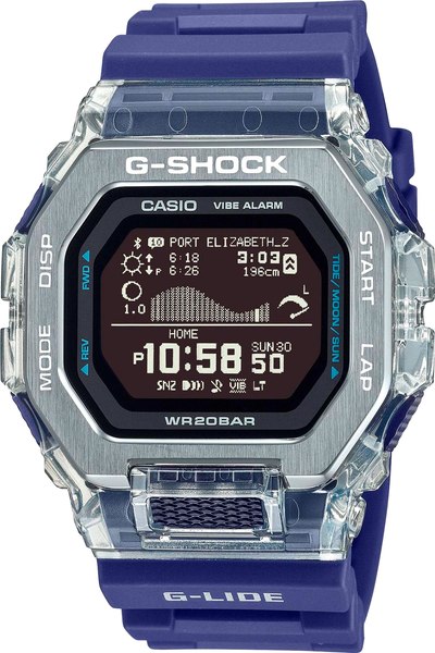 Часы наручные мужские Casio GBX-100S-2E - фото