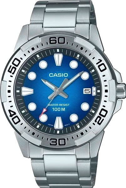 Часы наручные мужские Casio MTD-140D-2A - фото