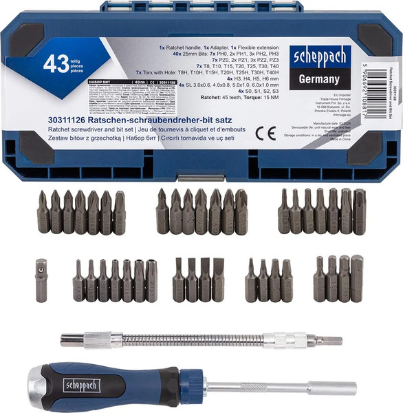 Отвертка Scheppach Sch-30311126 - фото