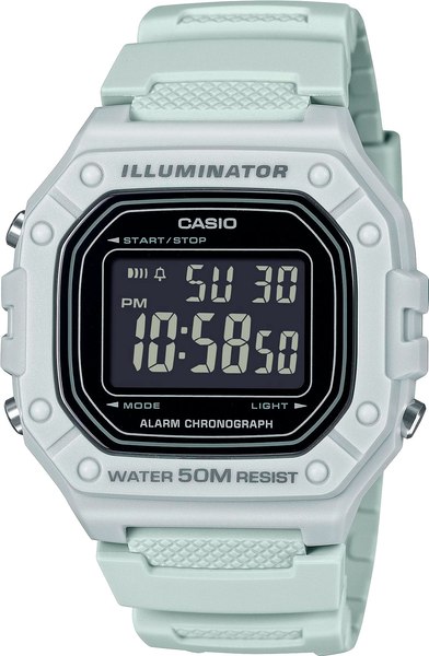 Часы наручные унисекс Casio W-218H-8B - фото