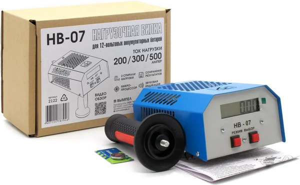 Тестер аккумуляторной батареи Орион HB-07 / 2122