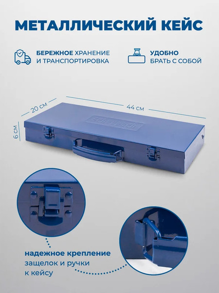 Универсальный набор инструментов Scheppach Sch-4245B-5MPB
