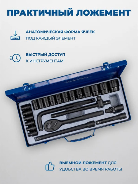 Универсальный набор инструментов Scheppach Sch-4245B-5MPB