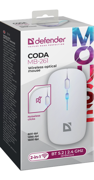 Мышь Defender Coda MB-261 / 52262