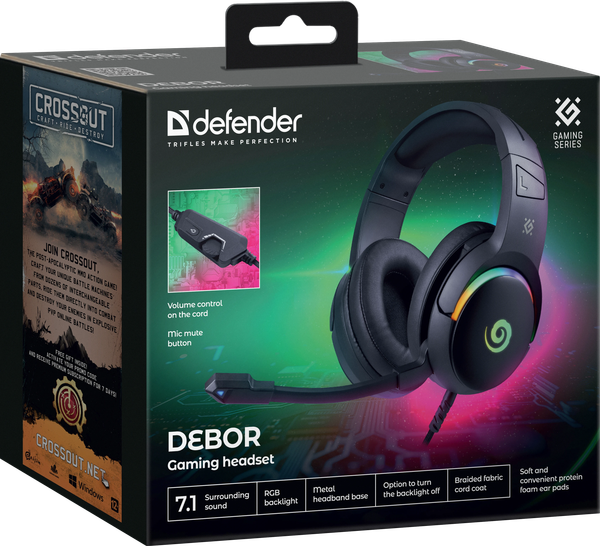 Наушники-гарнитура Defender Debor / 64663