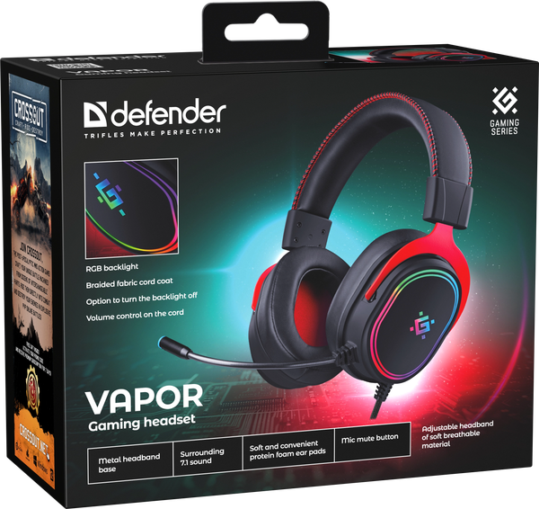 Наушники-гарнитура Defender Vapor / 64584