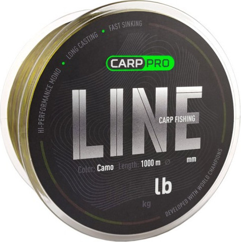 Леска монофильная Carp Pro Camo 1000м / CP5310-331