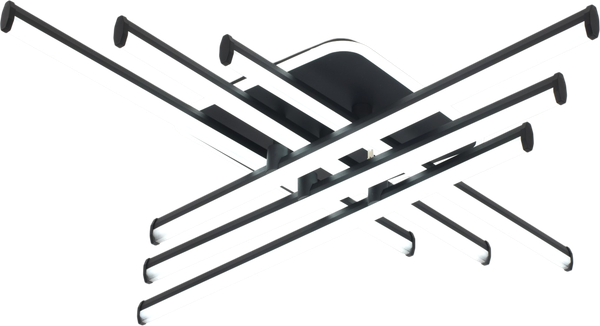 Потолочный светильник Mirastyle XL-60332/6L+1 SBK - фото