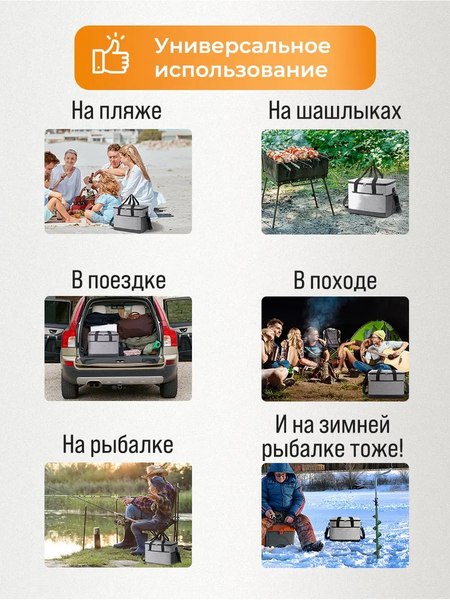 Термосумка Classmark 45х34х33см / KM231103-4