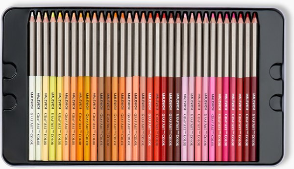 Набор цветных карандашей Малевичъ GrafArt Pro / 194904