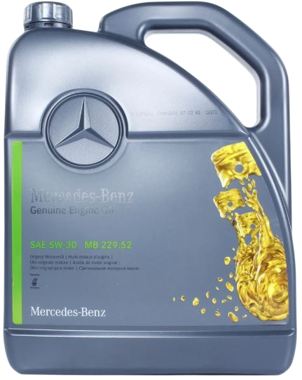Моторное масло Mercedes-Benz 5W30 229.52 / A000989330913ABDE - фото