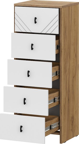 Комод Mio Tesoro Байкал 5 ящиков