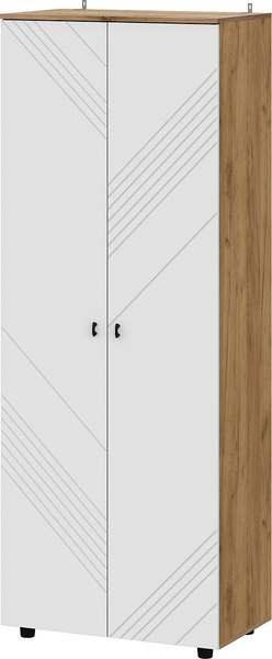 Шкаф Mio Tesoro Байкал двухстворчатый комбинированный - фото