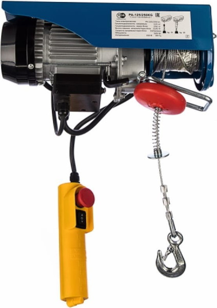 Таль электрическая TOR PA 500/1000кг 30/15м серия T / 1049817 - фото