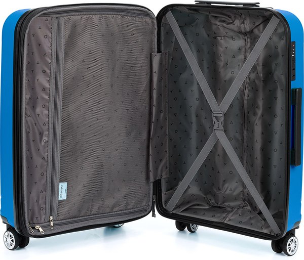 Чемодан на колесах Torber В Отпуск / T1907B-M