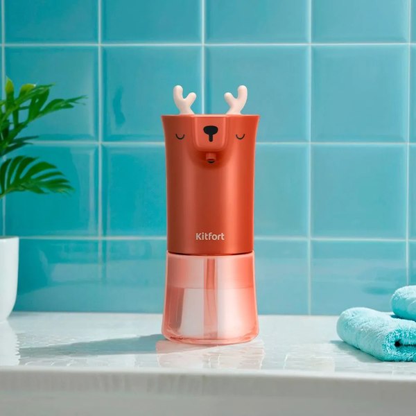 Сенсорный дозатор для жидкого мыла Kitfort КТ-6512