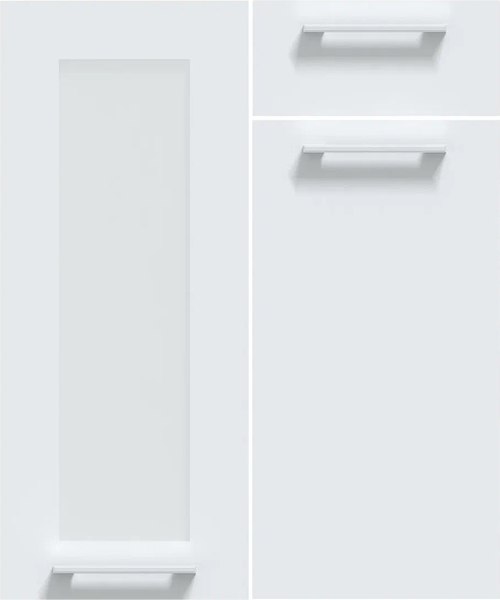 Кухонный гарнитур Интерлиния Мила Gloss 3.1-ПМ3