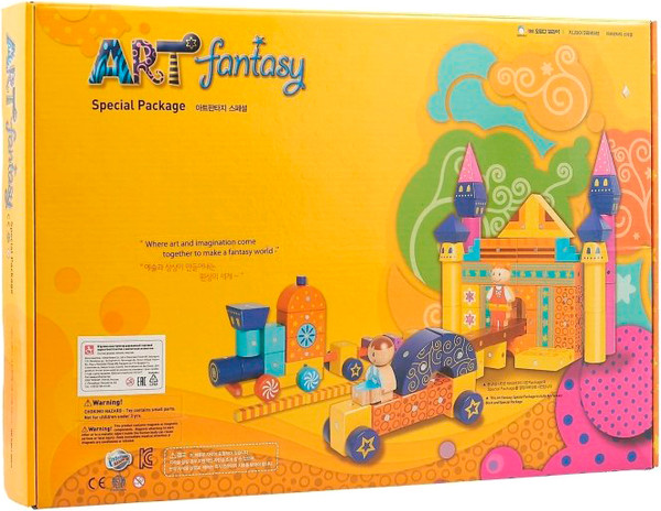 Конструктор магнитный Genii Creation Арт Фэнтези / AFS10053