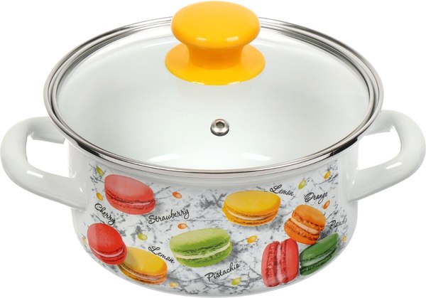 Кастрюля КМЗ Цветное печенье / 51904-352/4.02 - фото