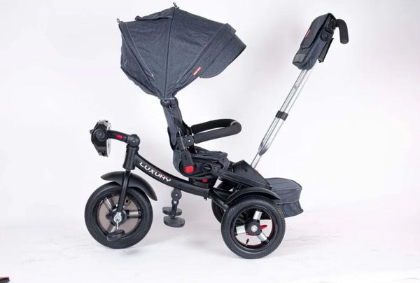 Трехколесный велосипед с ручкой Tech Team Luxury / NN013418