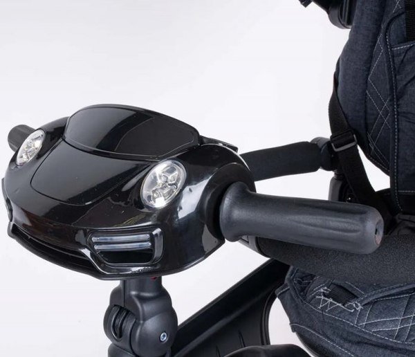 Трехколесный велосипед с ручкой Tech Team Luxury / NN013418