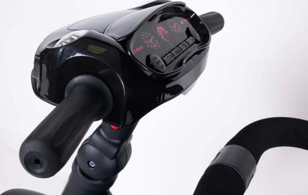 Трехколесный велосипед с ручкой Tech Team Luxury / NN013418