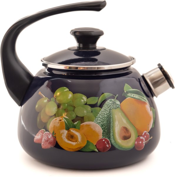 Чайник со свистком КМЗ С декором 43615-103/6-У4