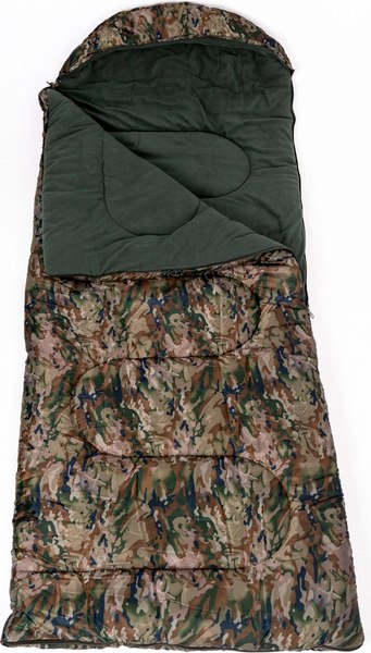 Спальный мешок MedNovtex Камуфляж 25 Флис 210x85см - фото