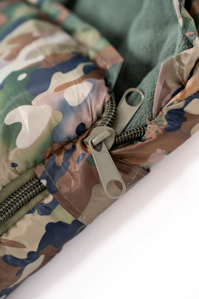 Спальный мешок MedNovtex Камуфляж 25 Флис 210x85см