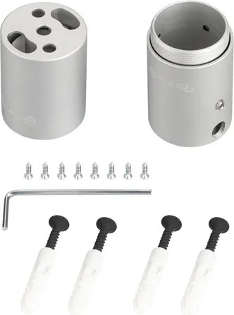 Набор креплений для гибкого неона Arlight MOONLIGHT-VT-CEILING-DL-D25 / 037476 - фото